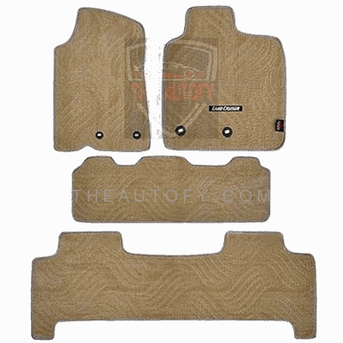 Toyota Land Cruiser LC200 Floor Mats - Model 2007-2015