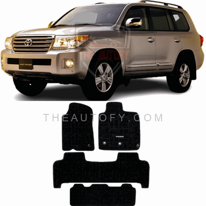 Toyota Land Cruiser LC200 Floor Mats - Model 2007-2015