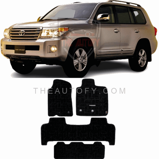 Toyota Land Cruiser LC200 Floor Mats - Model 2007-2015 - THEAUTOFY.COM