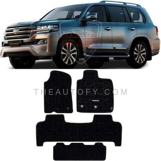 Toyota Land Cruiser LC200 Floor Mats - Model 2015-2022 - THEAUTOFY.COM