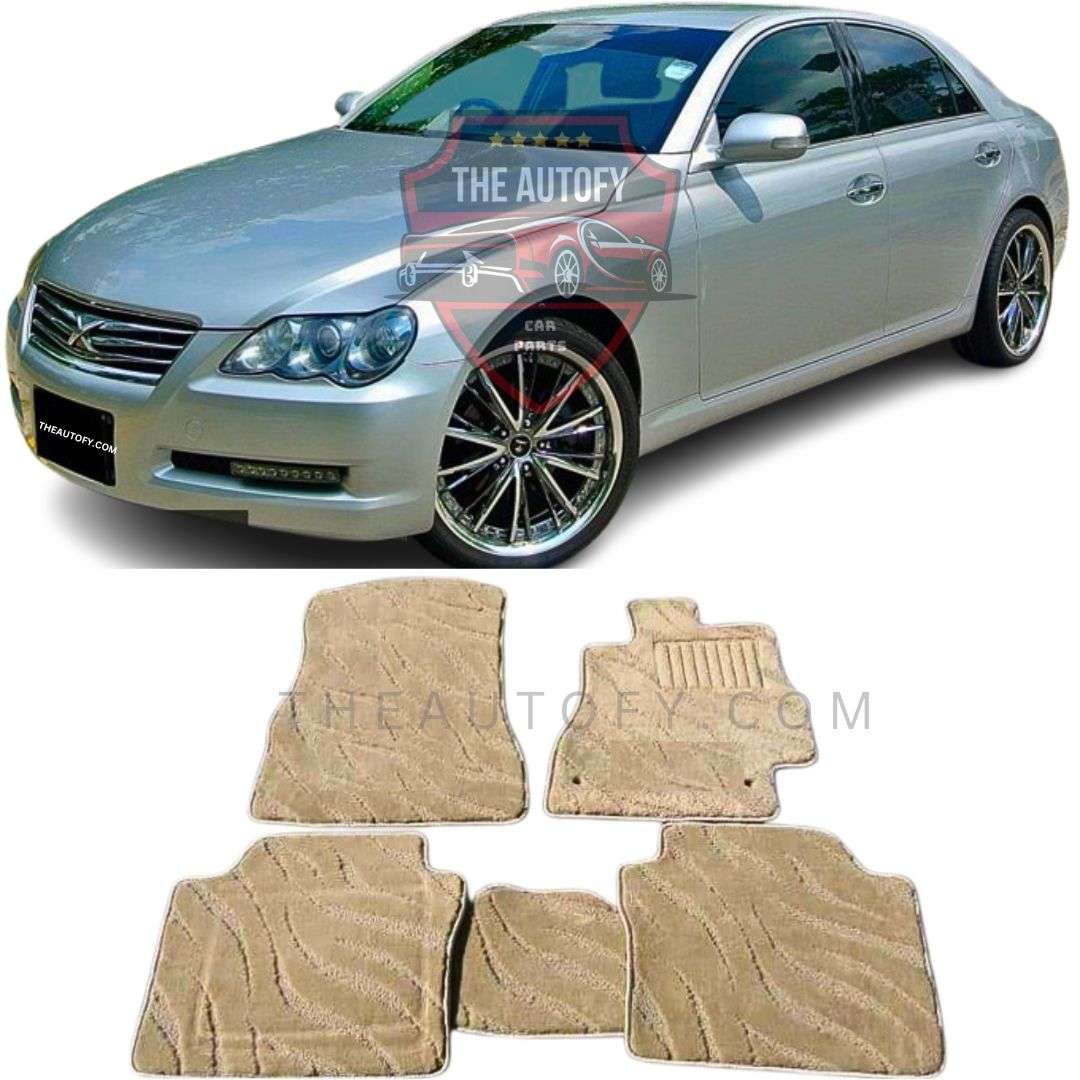 Toyota Mark X Floor Mats - Model 2004-2009