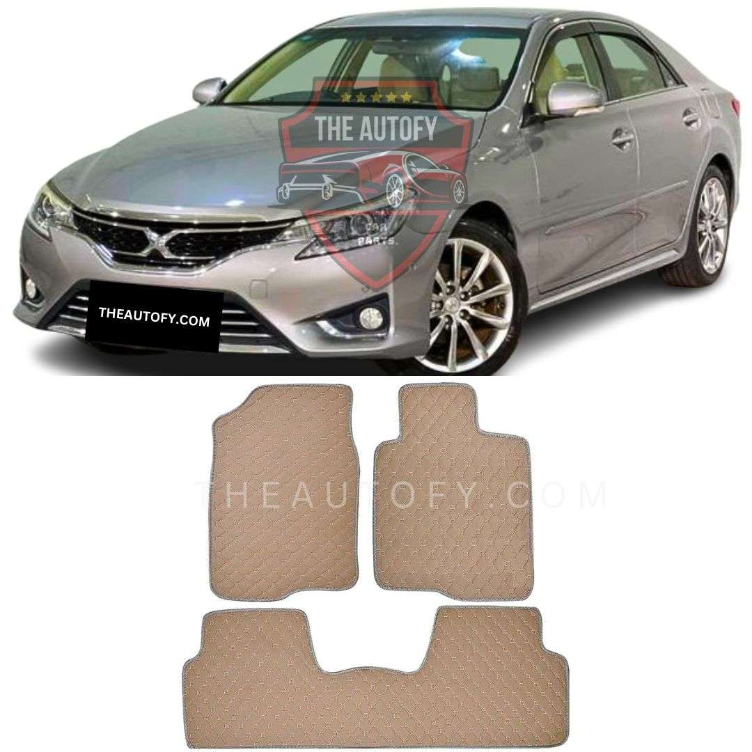 Toyota Mark X Floor Mats - Model 2009-2019