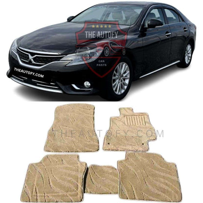 Toyota Mark X Floor Mats - Model 2009-2019