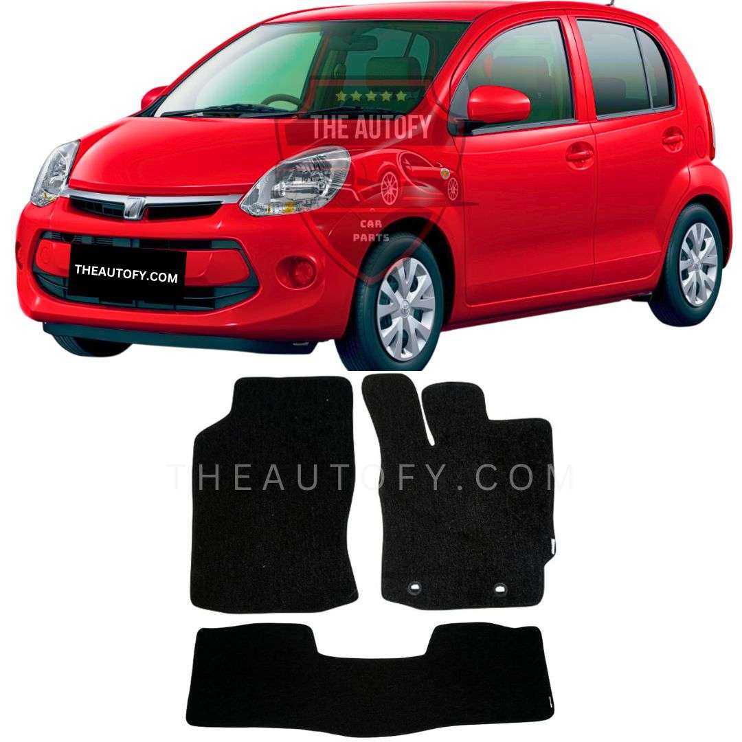 Toyota Passo Carpet Floor Mats - Model 2010-2016