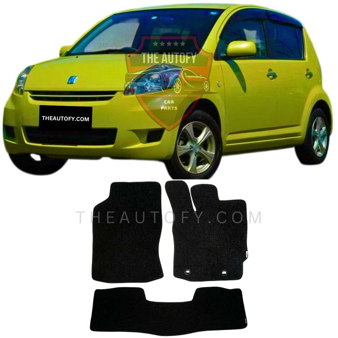 Toyota Passo Carpet Floor Mats - Model 2004-2010