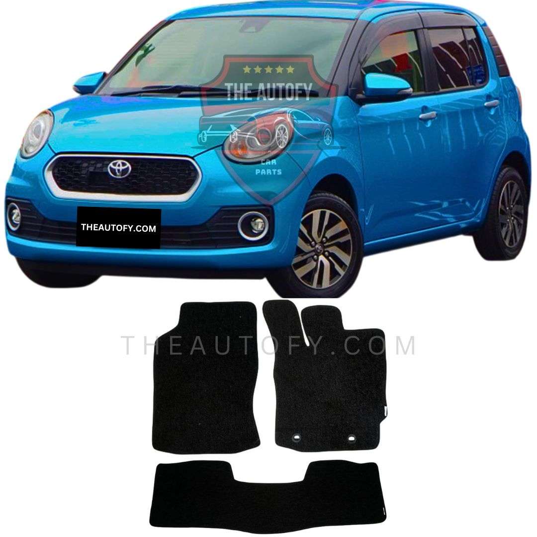 Toyota Passo Carpet Floor Mats - Model 2016-2023