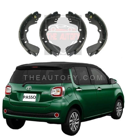 Toyota Passo Rear Brake Shoe - Model 2016-2024