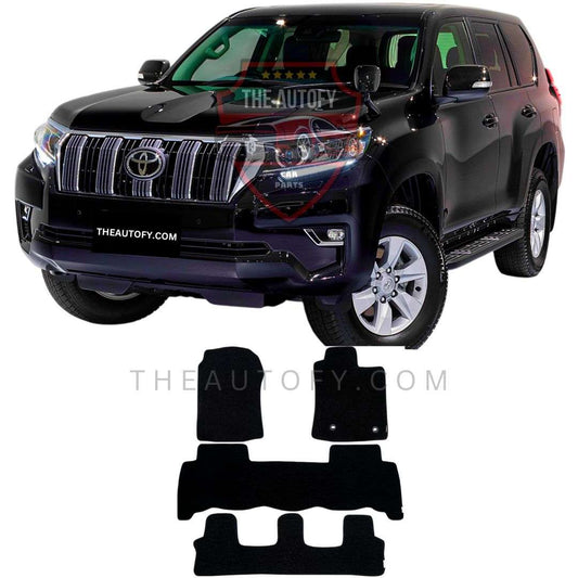Toyota Prado FJ150 Carpet Floor Mats - Model 2009-2023