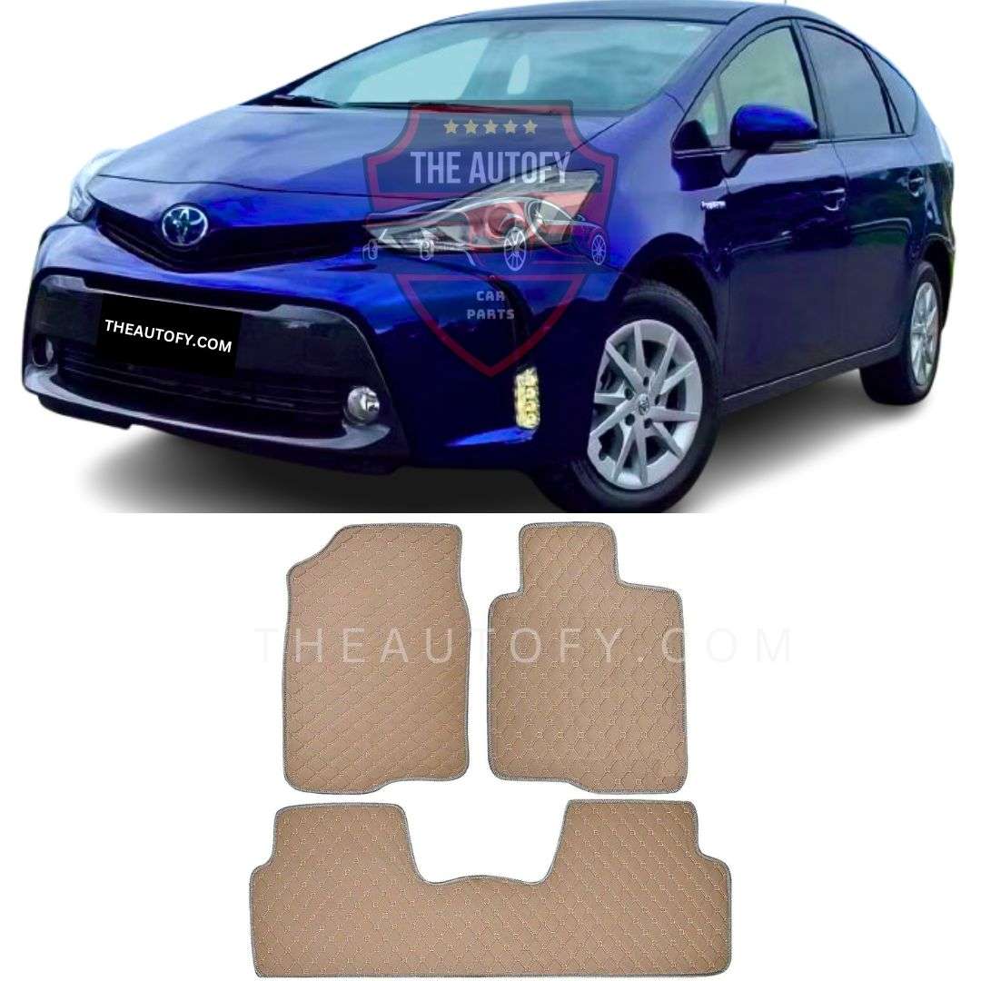 Toyota Prius Alpha Floor Mats - Model 2011-2021 - THEAUTOFY.COM