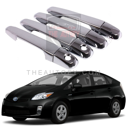 Toyota Prius Chrome Door Handle Covers 4pcs - Model 2009-2015