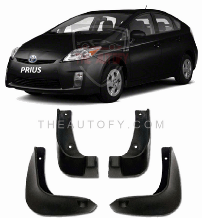 Toyota Prius Mud Flaps 4pcs - Model 2009-2015 - THEAUTOFY.COM