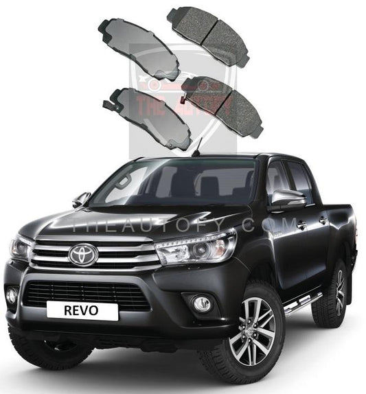Toyota Hilux Revo Front Brake Pads - Model 2015-2024