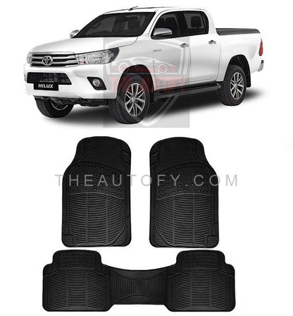 Toyota Hilux Revo Floor Mats - Model 2015-2024