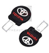 Toyota-Seatbelt-Clip-Round-Rubber-Black-2pcs