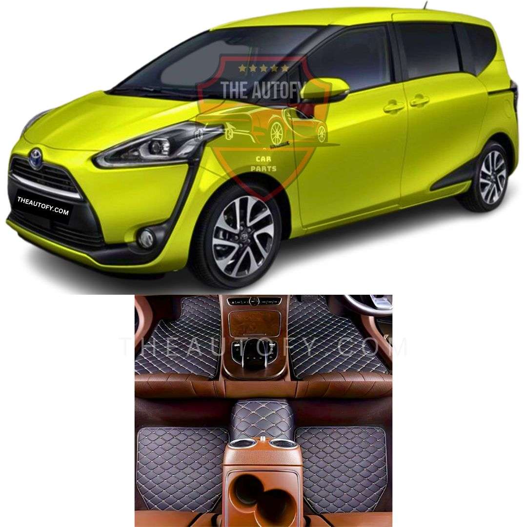 Toyota Sienta Floor Mats - Model 2015-2022