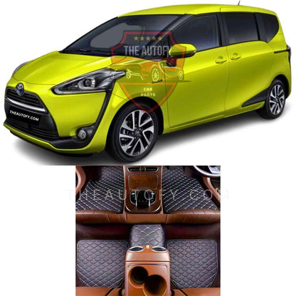 Toyota Sienta Floor Mats - Model 2015-2022