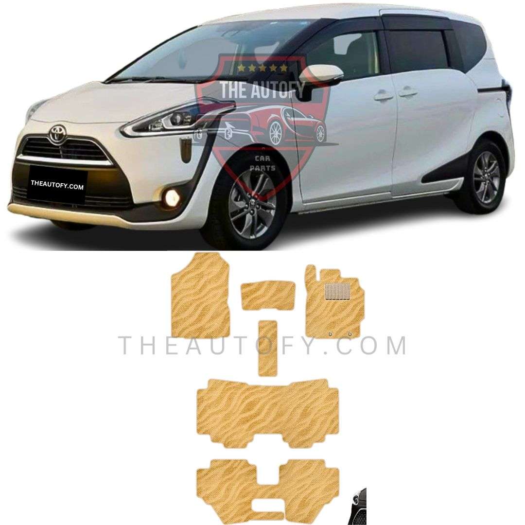 Toyota Sienta Floor Mats - Model 2015-2022