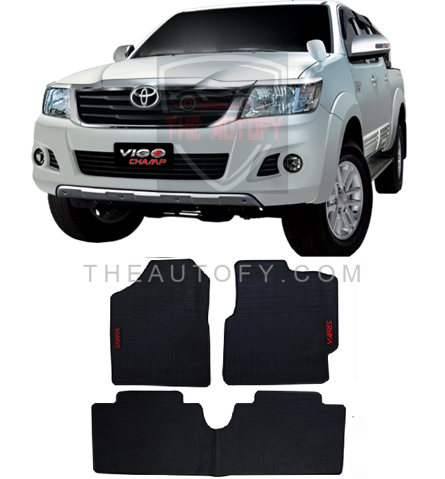 Toyota Hilux Vigo Floor Mats - Model 2005-2015