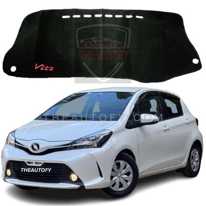 Toyota Vitz Dashboard Carpet Mat - Model 2014-2017