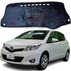 Toyota-Vitz-Non-Slip-Velvet-Dashboard-Carpet-Mat-Black-Model-2010-2014