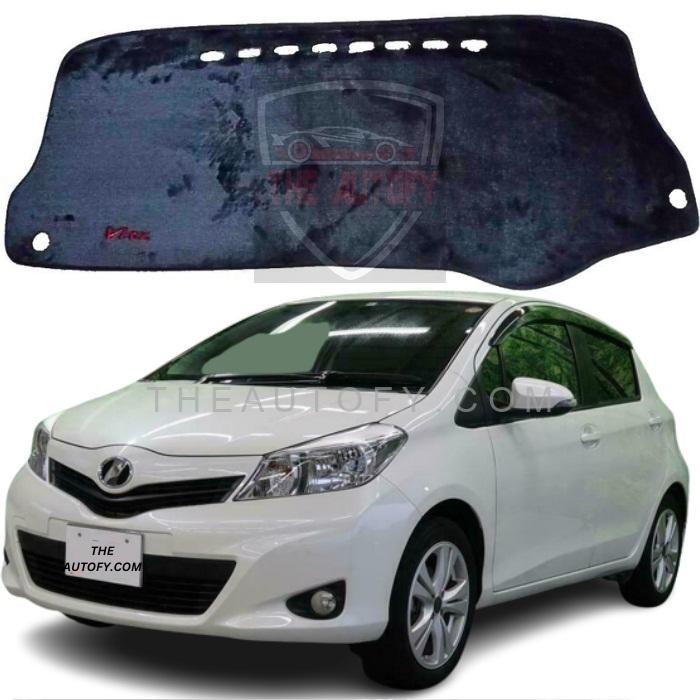 Toyota Vitz Dashboard Carpet Mat - Model 2010-2014