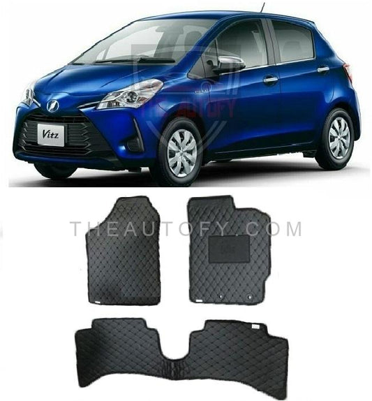 Toyota Vitz Floor Mats - Model 2017-2019 - THEAUTOFY.COM