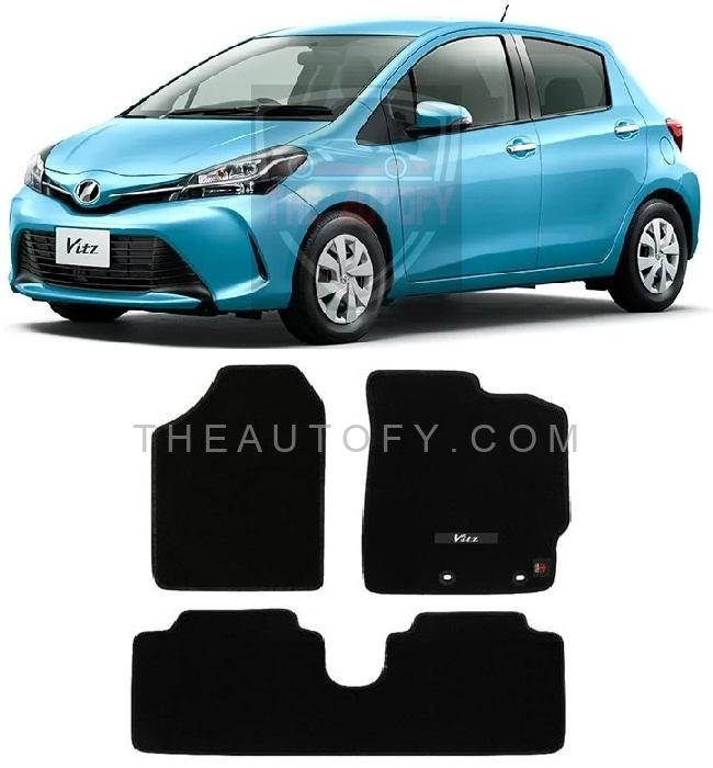 Toyota Vitz Floor Mats - Model 2014-2017