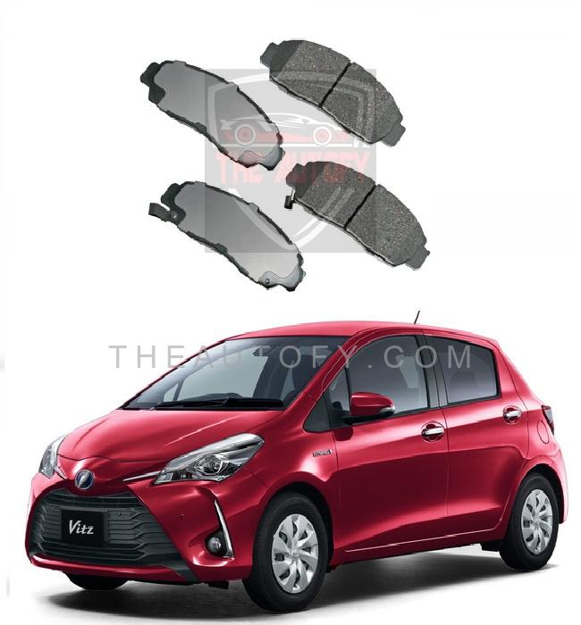 Toyota Vitz Front Brake Pads - Model 2017-2024