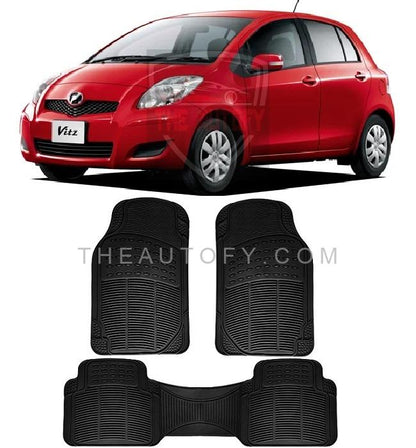 Toyota Vitz Floor Mats - Model 2005-2010