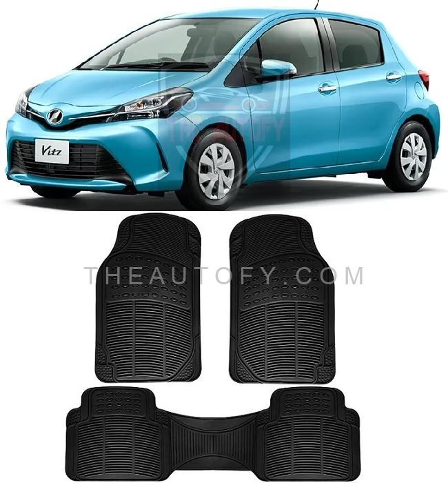 Toyota Vitz Floor Mats - Model 2014-2017