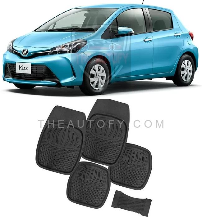 Toyota Vitz Floor Mats - Model 2014-2017