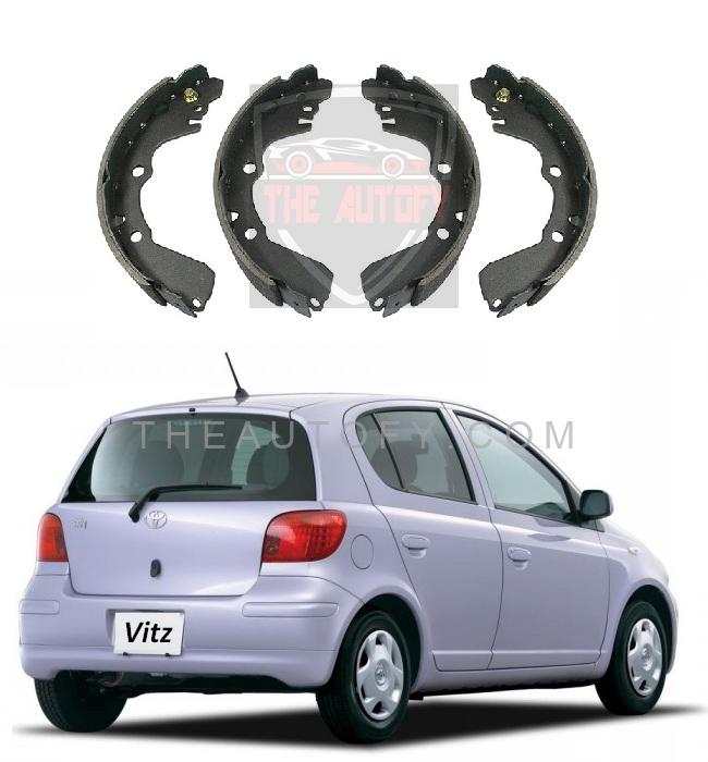 Vitz Rear Toyota Vitz Rear Brake Shoe - Model 1998-2005 – THEAUTOFY.COM