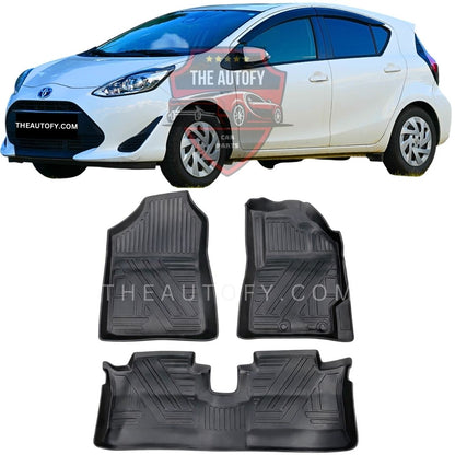 Toyota Aqua TPR Floor Mats - Model 2012-2021