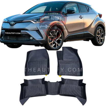 Toyota CHR TPR Floor Mats - Model 2016-2023