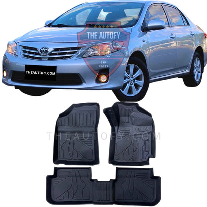 Toyota Corolla TPR Floor Mats - Model 2008-2014