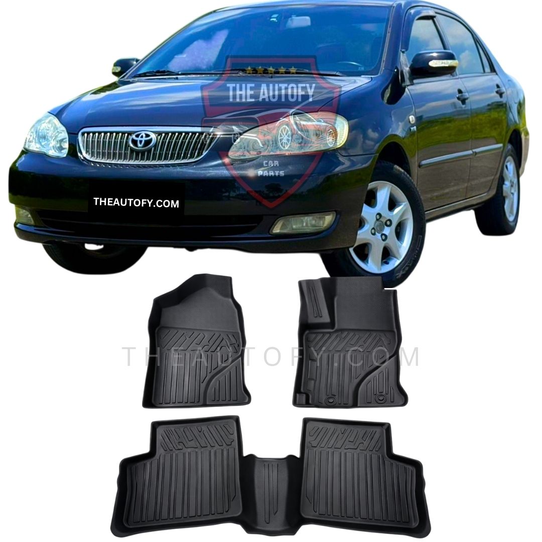 Toyota Corolla TPR Floor Mats - Model 2002-2008