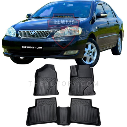 Toyota Corolla TPR Floor Mats - Model 2002-2008