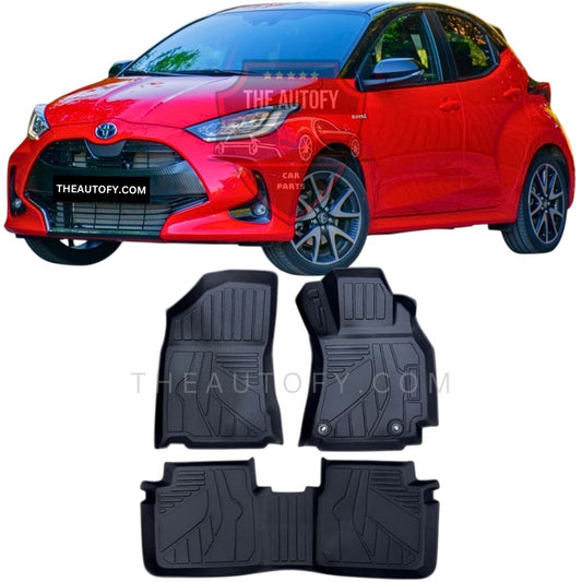 Toyota Yaris Hatchback TPR Floor Mats - Model 2020-2026