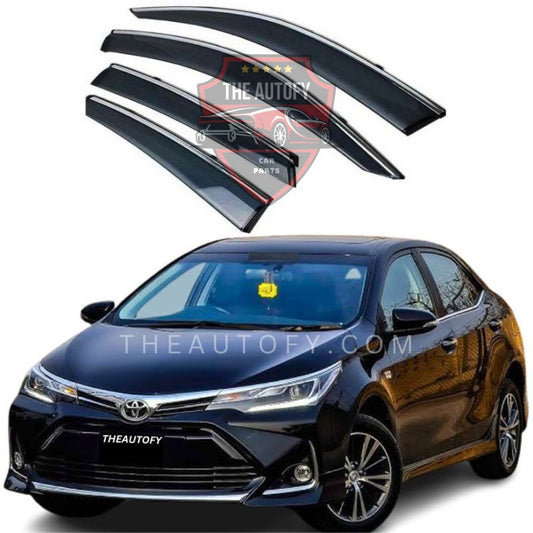 Toyota Corolla TXR Air Press / Sun Visor 4pcs - Model 2014-2026