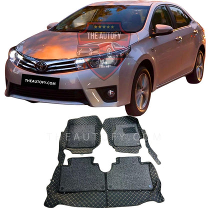 Toyota Corolla Floor Mats - Model 2014-2025