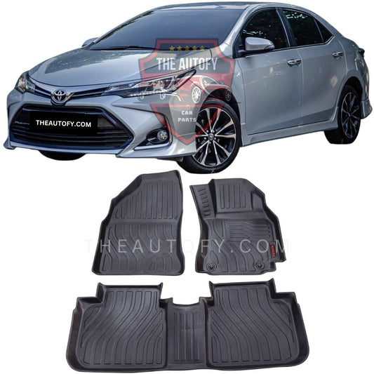 Toyota Corolla TPR Floor Mats - Model 2014-2025