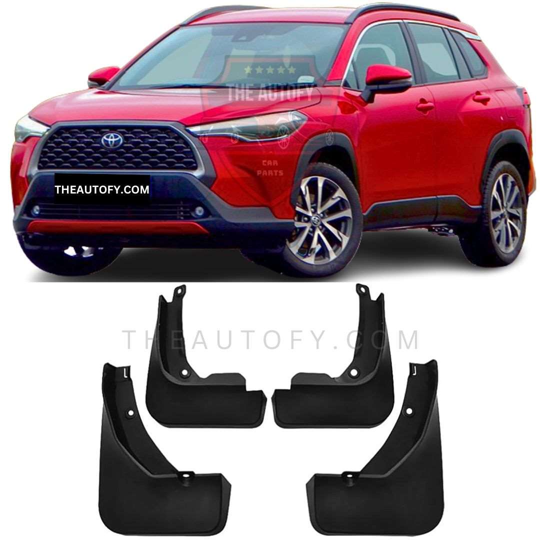 Toyota Corolla Cross Mud Flaps - Model 2021-2025 - THEAUTOFY.COM
