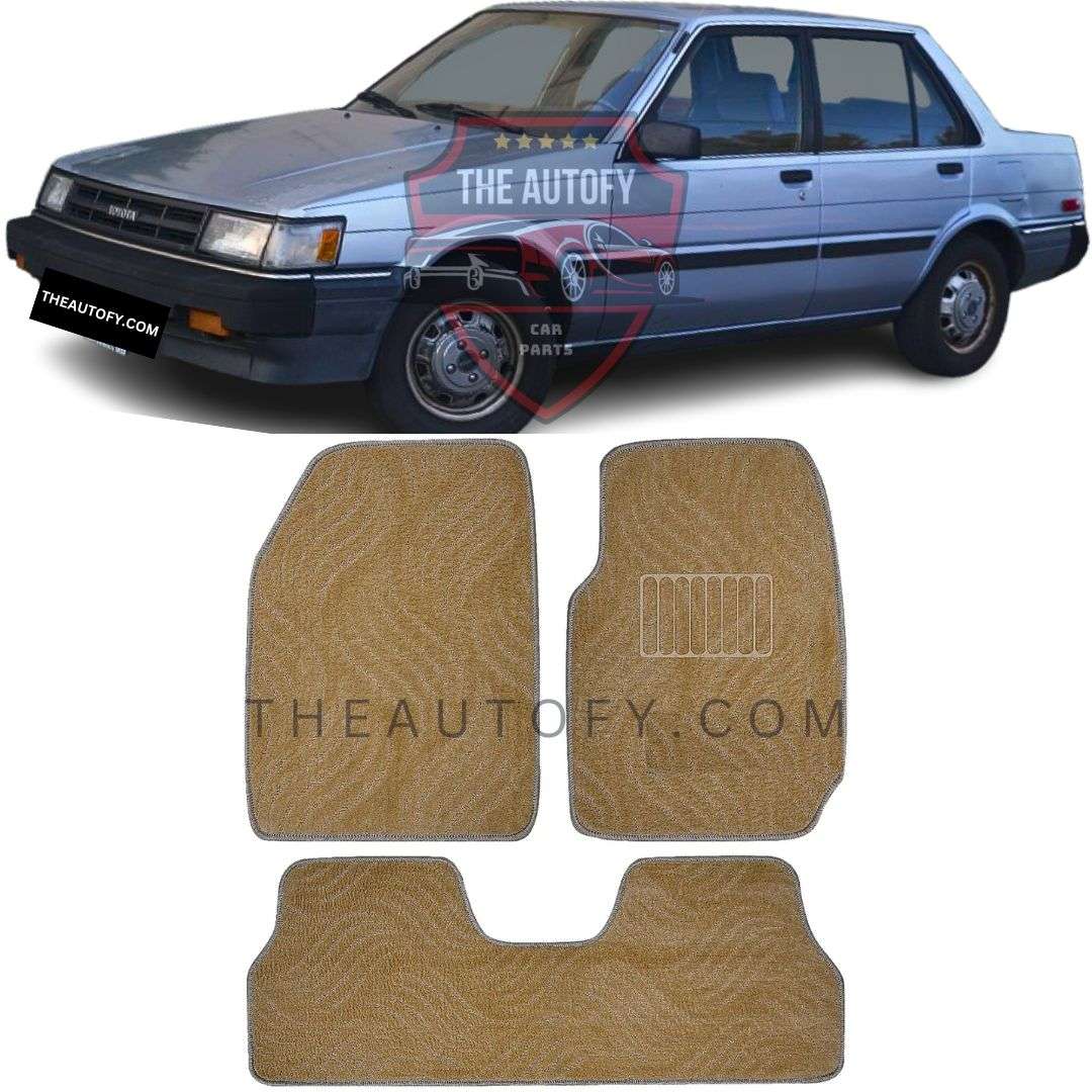 Toyota Corolla Floor Mats - Model 1983-1987 - THEAUTOFY.COM