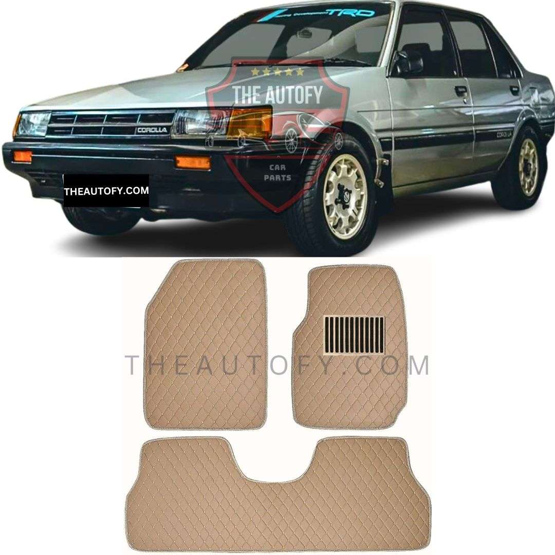 Toyota Corolla Floor Mats - Model 1983-1987 - THEAUTOFY.COM