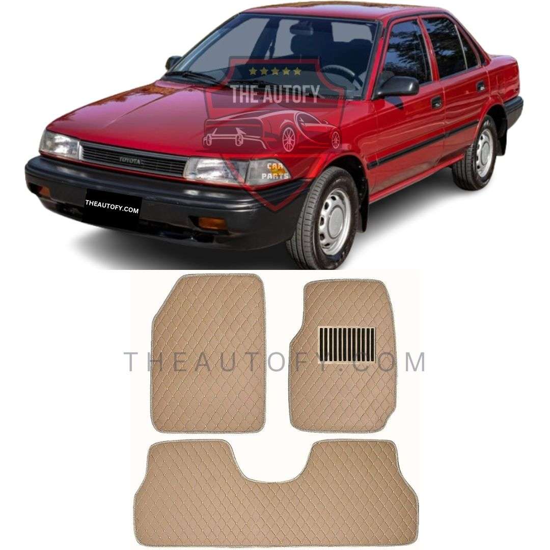 Toyota Corolla Floor Mats - Model 1987-1992 - THEAUTOFY.COM