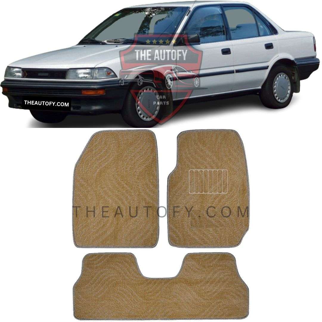 Toyota Corolla Floor Mats - Model 1987-1992 - THEAUTOFY.COM