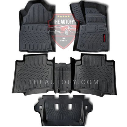 Toyota Fortuner TPR Floor Mats - Model 2015-2025