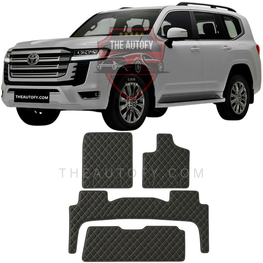 Toyota Land Cruiser FJ300 7D Flat Floor Mats - Model 2021-2026