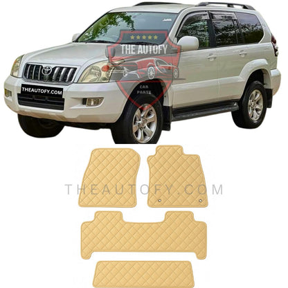 Toyota Prado FJ120 Floor Mats - Model 2002-2009