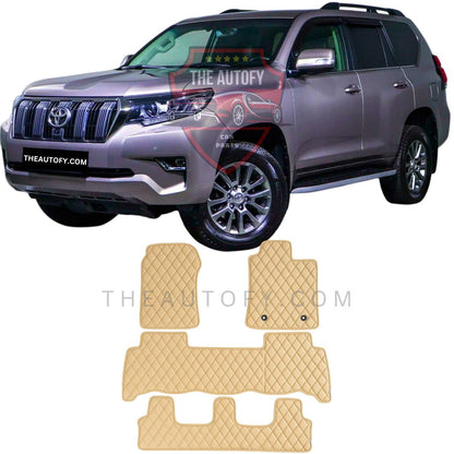 Toyota Prado FJ150 Floor Mats - Model 2009-2023